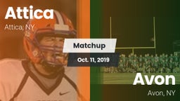 Matchup: Attica vs. Avon  2019