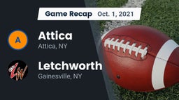 Recap: Attica  vs. Letchworth  2021