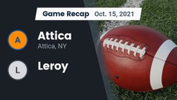 Recap: Attica  vs. Leroy 2021