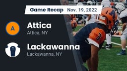 Recap: Attica  vs. Lackawanna  2022