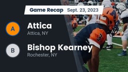 Recap: Attica  vs. Bishop Kearney  2023