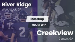 Matchup: River Ridge vs. Creekview 2017