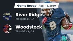 Recap: River Ridge  vs. Woodstock  2019