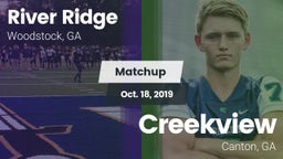Matchup: River Ridge vs. Creekview  2019