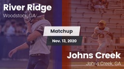 Matchup: River Ridge vs. Johns Creek  2020