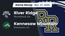 Recap: River Ridge  vs. Kennesaw Mountain  2020