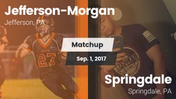 Matchup: Jefferson-Morgan vs. Springdale  2017
