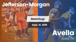Matchup: Jefferson-Morgan vs. Avella  2018