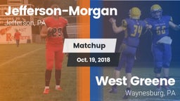 Matchup: Jefferson-Morgan vs. West Greene  2018