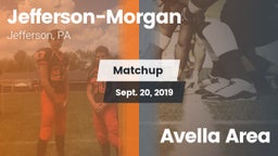 Matchup: Jefferson-Morgan vs. Avella Area 2019