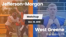 Matchup: Jefferson-Morgan vs. West Greene  2019