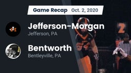 Recap: Jefferson-Morgan  vs. Bentworth  2020