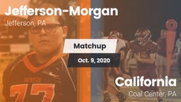 Matchup: Jefferson-Morgan vs. California  2020