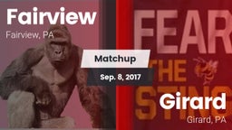 Matchup: Fairview vs. Girard  2017