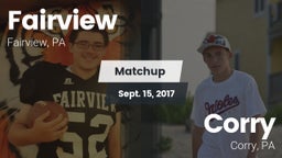 Matchup: Fairview vs. Corry  2017