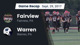 Recap: Fairview  vs. Warren  2017