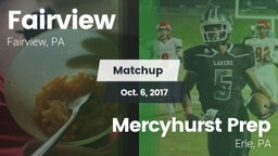 Matchup: Fairview vs. Mercyhurst Prep  2017