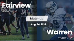 Matchup: Fairview vs. Warren  2018