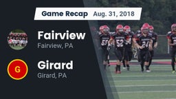 Recap: Fairview  vs. Girard  2018