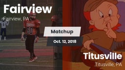 Matchup: Fairview vs. Titusville  2018