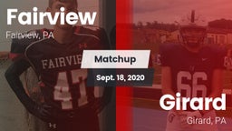 Matchup: Fairview vs. Girard  2020