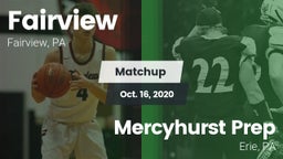 Matchup: Fairview vs. Mercyhurst Prep  2020
