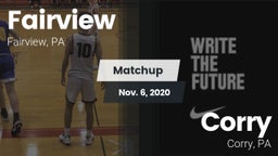 Matchup: Fairview vs. Corry  2020