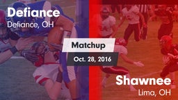 Matchup: Defiance vs. Shawnee  2016