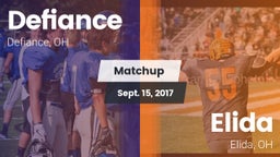 Matchup: Defiance vs. Elida  2017