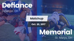 Matchup: Defiance vs. Memorial  2017
