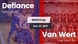 Matchup: Defiance vs. Van Wert  2017