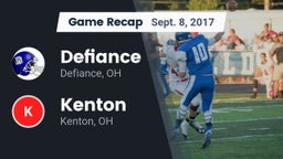 Recap: Defiance  vs. Kenton  2017