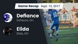 Recap: Defiance  vs. Elida  2017