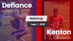 Matchup: Defiance vs. Kenton  2018