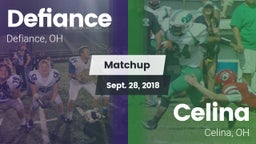 Matchup: Defiance vs. Celina  2018