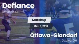 Matchup: Defiance vs. Ottawa-Glandorf  2018