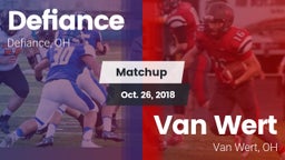 Matchup: Defiance vs. Van Wert  2018