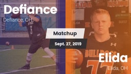 Matchup: Defiance vs. Elida  2019