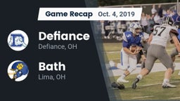 Recap: Defiance  vs. Bath  2019