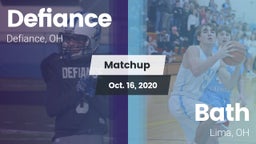 Matchup: Defiance vs. Bath  2020