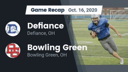 Recap: Defiance  vs. Bowling Green  2020