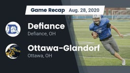 Recap: Defiance  vs. Ottawa-Glandorf  2020