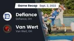 Recap: Defiance  vs. Van Wert  2022