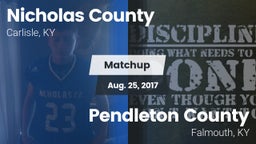 Matchup: Nicholas County vs. Pendleton County  2017