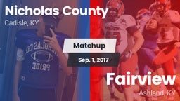 Matchup: Nicholas County vs. Fairview  2017