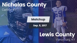 Matchup: Nicholas County vs. Lewis County  2017