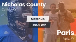 Matchup: Nicholas County vs. Paris  2017