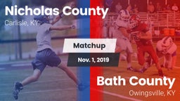 Matchup: Nicholas County vs. Bath County  2019