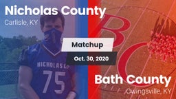 Matchup: Nicholas County vs. Bath County  2020