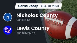 Recap: Nicholas County  vs. Lewis County  2023